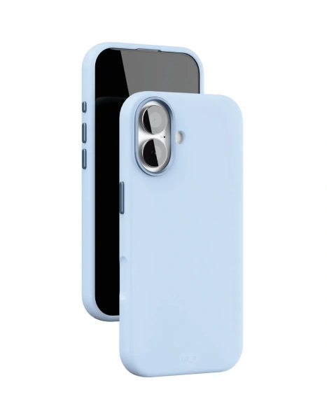 Чехол защитный VLP Aster Pro Case с MagSafe для iPhone 17, голубой